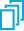 blue stack of documents on a white back ground